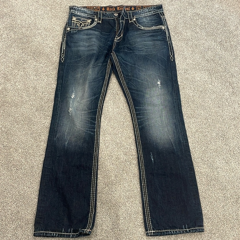 Rock revival jasper men’s jeans